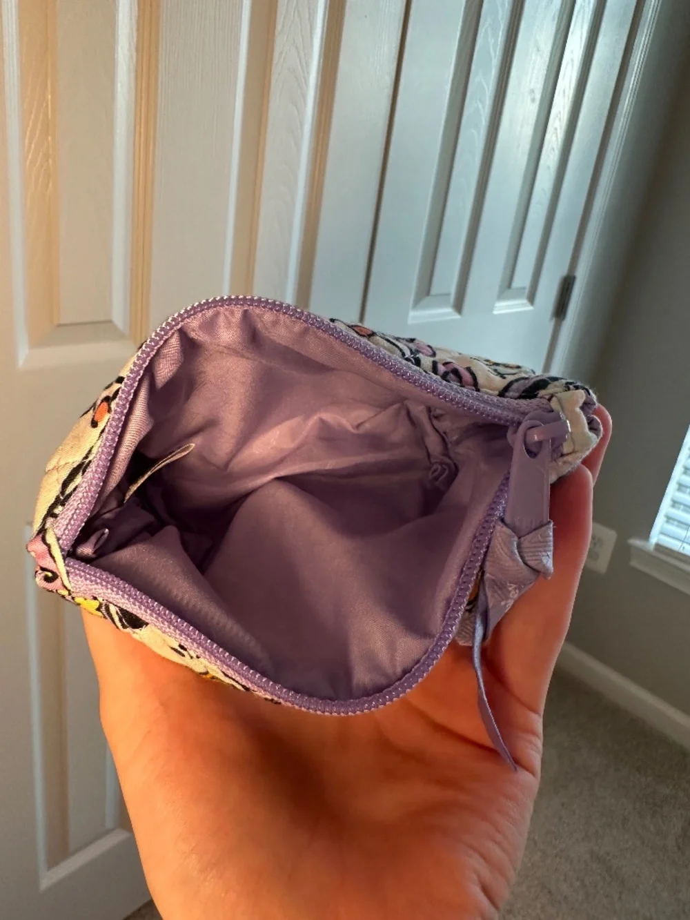 Vera Bradley Quilted Pouch (Maddalena Paisley)